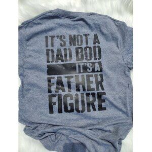 Faither Figure Dad Bod Mens Custom Tee Graphic Short Sleeve T-Shirt